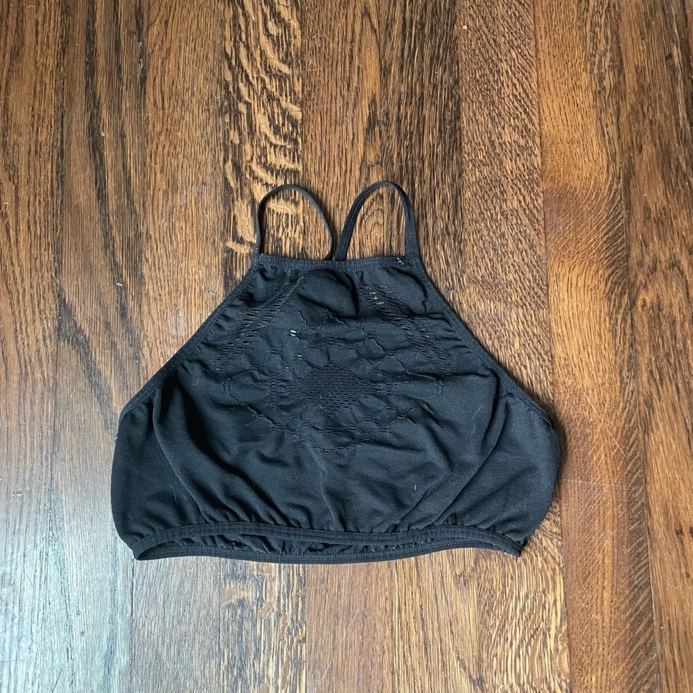 Xhilaration black stretch bra